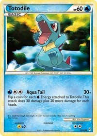 Totodile - Call of Legends - Pokemon card