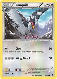 Tranquill - Emerging Powers - Pokemon card