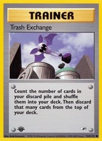 Trash Exchange - Gym Heroes - Pokemon card