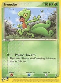 Treecko - EX Ruby and Sapphire - Pokemon card