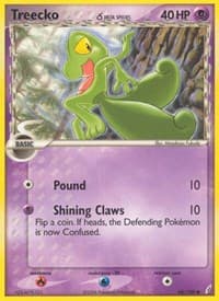 Treecko (Delta Species) - EX Crystal Guardians - Pokemon card
