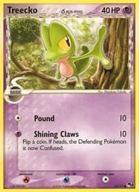 Treecko (Delta Species) - POP Series 4 - Pokemon card