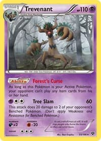 Trevenant - XY Base Set - Pokemon card
