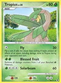 Tropius - Rising Rivals - Pokemon card