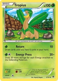 Tropius - Plasma Blast - Pokemon card
