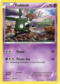 Trubbish - Legendary Treasures - Pokemon card