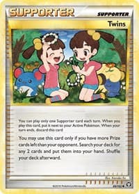 Twins - Triumphant - Pokemon card