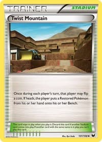 Twist Mountain - Dark Explorers - Pokemon card
