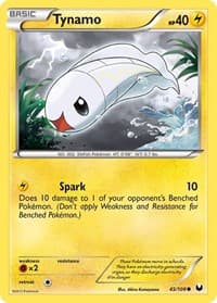 Tynamo (45) - Dark Explorers - Pokemon card