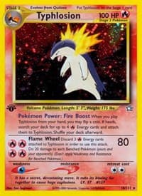 Typhlosion (18) - Neo Genesis - Pokemon card