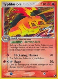 Typhlosion - EX Unseen Forces - Pokemon card