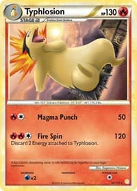 Typhlosion - HeartGold SoulSilver - Pokemon card
