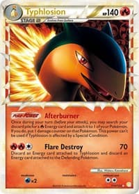 Typhlosion (Prime) - HeartGold SoulSilver - Pokemon card