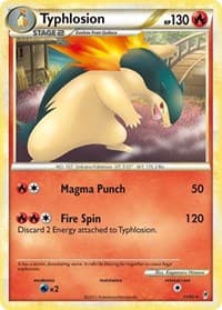 Typhlosion - Call of Legends - Pokemon card