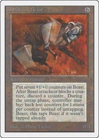 Clockwork Beast - Unlimited Edition - Magic: The Gathering card