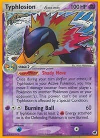 Typhlosion (Delta Species) - EX Dragon Frontiers - Pokemon card