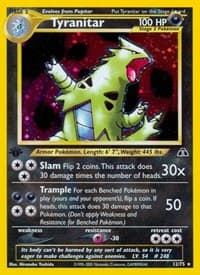 Tyranitar (12) - Neo Discovery - Pokemon card