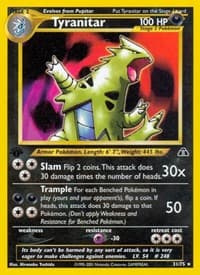Tyranitar (31) - Neo Discovery - Pokemon card