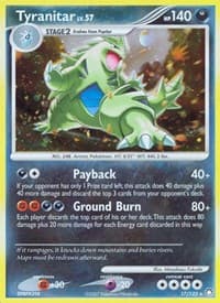 Tyranitar - Mysterious Treasures - Pokemon card
