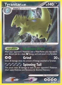 Tyranitar - Stormfront - Pokemon card