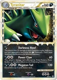 Tyranitar (Prime) - Unleashed - Pokemon card