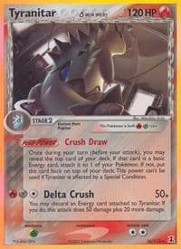 Tyranitar (Delta Species) - EX Delta Species - Pokemon card