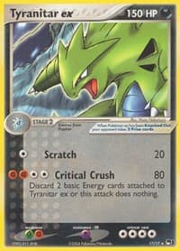 Tyranitar ex (Holo) - POP Series 1 - Pokemon card