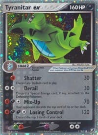 Tyranitar ex - EX Unseen Forces - Pokemon card