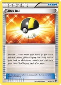 Ultra Ball - Plasma Blast - Pokemon card