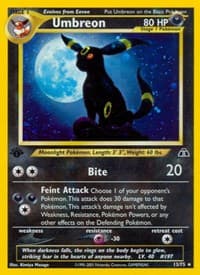 Umbreon (13) - Neo Discovery - Pokemon card