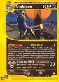 Umbreon - Aquapolis - Pokemon card