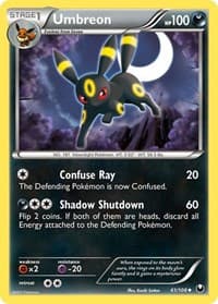 Umbreon (61) - Dark Explorers - Pokemon card