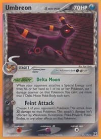 Umbreon (Delta Species) - EX Delta Species - Pokemon card