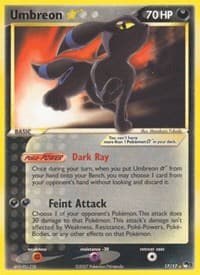 Umbreon Star - POP Series 5 - Pokemon card
