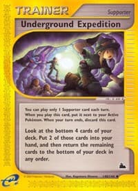 Underground Expedition - Skyridge - Pokemon card