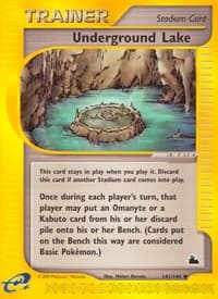 Underground Lake - Skyridge - Pokemon card