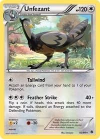 Unfezant - Emerging Powers - Pokemon card