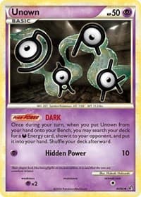 Unown - Undaunted - Pokemon card