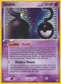 Unown (?) - EX Unseen Forces - Pokemon card