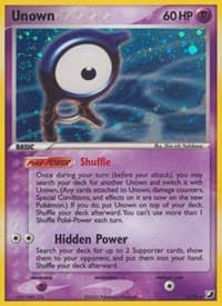 Unown (A) - EX Unseen Forces - Pokemon card