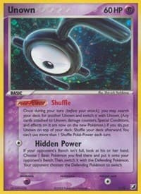 Unown (E) - EX Unseen Forces - Pokemon card