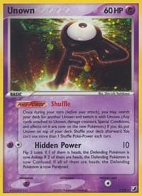 Unown (F) - EX Unseen Forces - Pokemon card