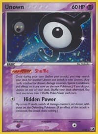 Unown (J) - EX Unseen Forces - Pokemon card