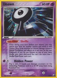 Unown (L) - EX Unseen Forces - Pokemon card