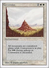 Conversion - Unlimited Edition - Magic: The Gathering card