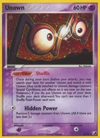 Unown (N) - EX Unseen Forces - Pokemon card