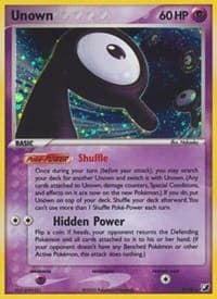 Unown (R) - EX Unseen Forces - Pokemon card
