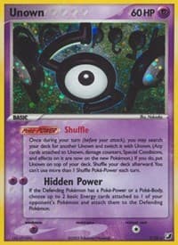 Unown (S) - EX Unseen Forces - Pokemon card
