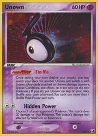 Unown (T) - EX Unseen Forces - Pokemon card