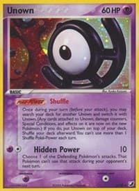 Unown (U) - EX Unseen Forces - Pokemon card